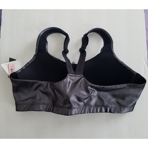 Victoria's Secret Knockout High Impact Front-Close Sport Bra Pewter Size 38 D - Picture 3 of 5